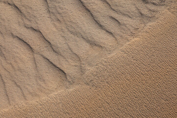 Texture of sand and earth, sand dunes and mountains
