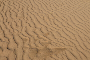 Texture of sand and earth, sand dunes and mountains