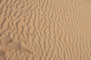 Texture of sand and earth, sand dunes and mountains