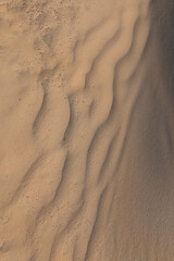 Texture of sand and earth, sand dunes and mountains