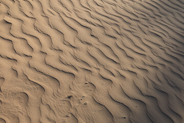 Texture of sand and earth, sand dunes and mountains