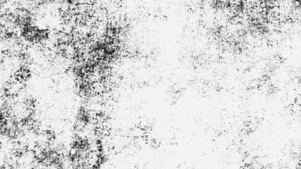 Grunge Black and White Texture Background. Distressed Dusty Overlay. Vintage Grunge Wall Effect. Monochrome Noise Texture. Old Film Dust and Scratch Effect