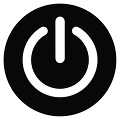 power button  vector icon