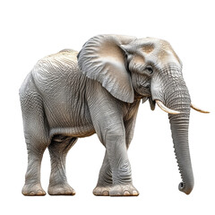 Fototapeta premium Majestic Elephant: A Powerful Symbol of Wildlife Conservation and Biodiversity in Natural Habitats