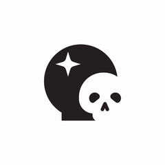 dead sphere icon sign vector
