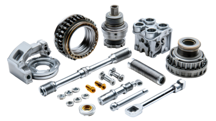 Precision Engineered Metal Parts Industrial Components