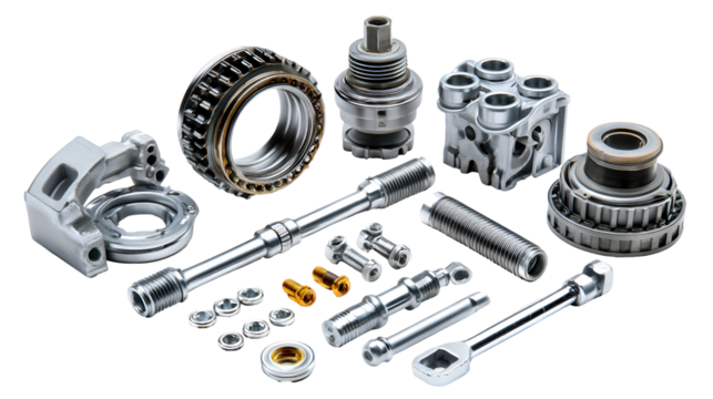 Precision Engineered Metal Parts Industrial Components