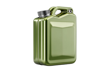 Olive Green Metal Gasoline Canister Fuel Container