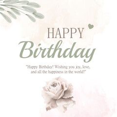 Happy Birthday background. Concept of celebration and happy birthday holiday.