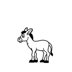 DONKEY VECTOR LOGO DESIGN