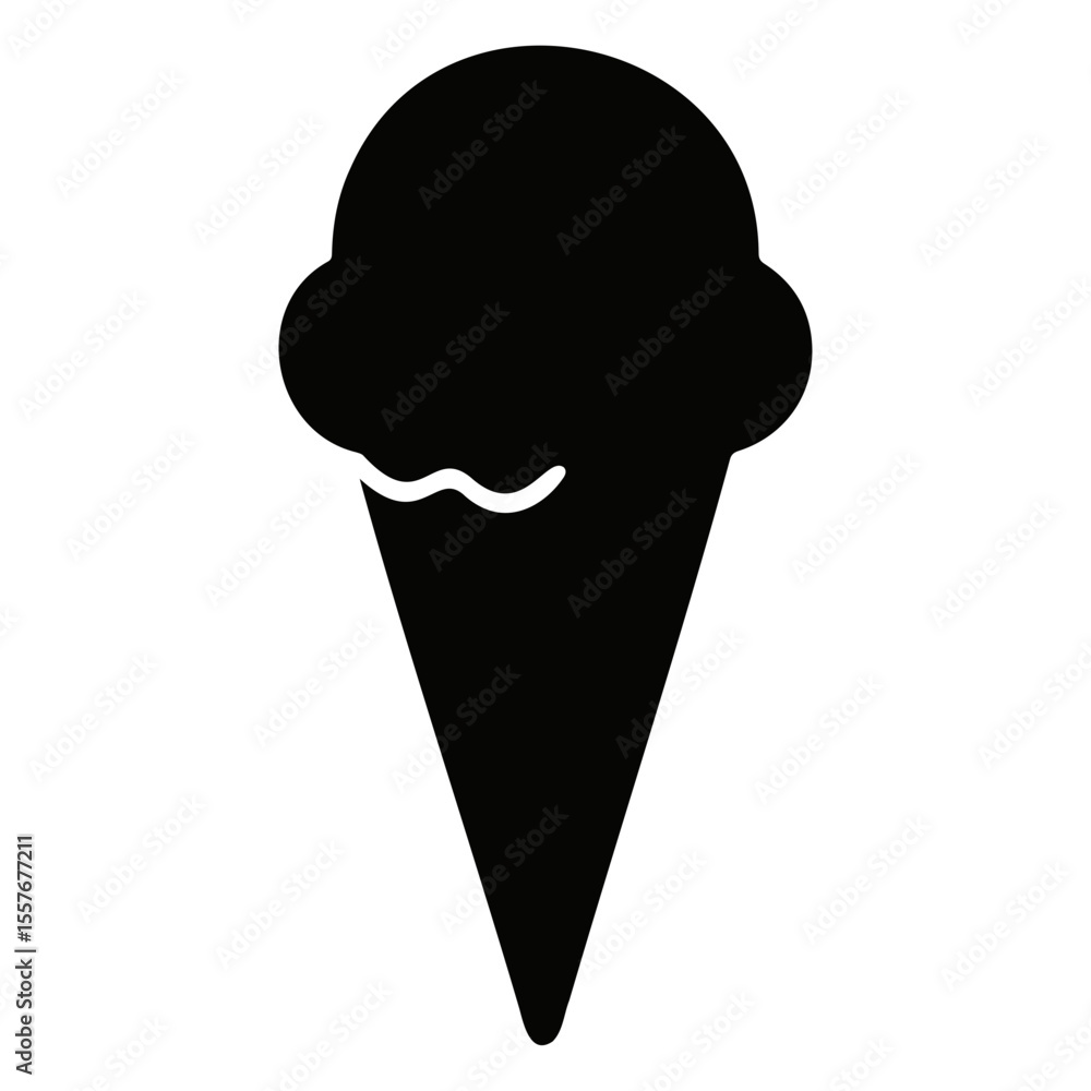 Poster black scroll with horizontal text lines illustration