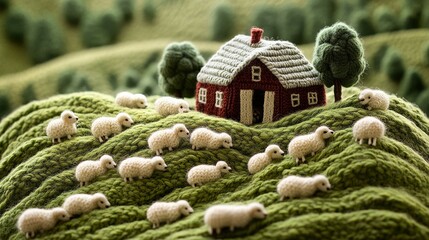 house in the garden