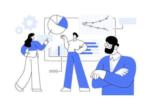 Scope definition isolated cartoon vector illustrations.