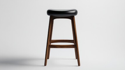 Bar stool isolated on white background