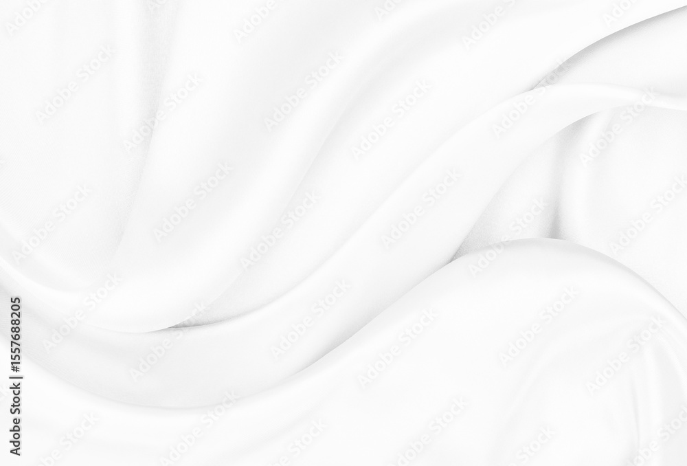 Poster white gray satin texture that is white silver fabric silk background with beautiful soft blur patter