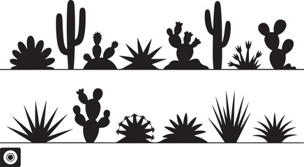 Cactus Silhouette Clipart &ndash; Desert and Succulent SVG Bundle

Desert Cactus Vector &ndash; Southwestern Plant Silhouette Design

Succulent and Cactus Silhouettes &ndash; Digital Cut Files for Cricut

Prickly Cactu