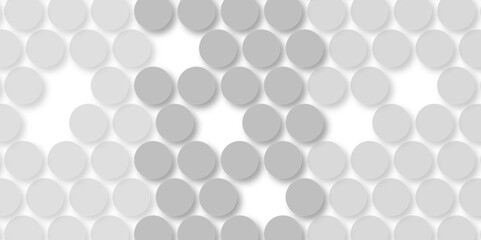 Grey tiles wall. round marble textures, ball tiles. Air Bubble wrap texture background. Top view pavement circle block white texture with seamless patterns floor background. Textured Background.