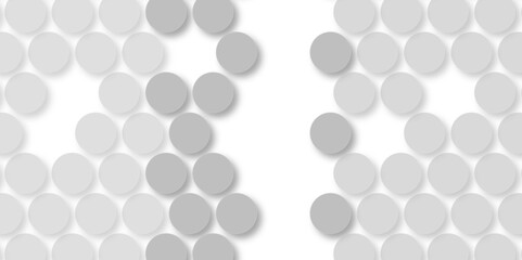 Grey tiles wall. round marble textures, ball tiles. Air Bubble wrap texture background. Top view pavement circle block white texture with seamless patterns floor background. Textured Background.