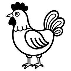 hicken---oval-body---comb-and-wings---feet-