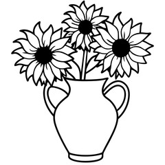 sunflowers-in-a-rustic-vase--farmhouse-style