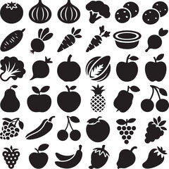 Fruit Silhouette Clipart Bundle – SVG PNG for Kitchen & Crafts

Tropical Fruit Silhouettes – Pineapple, Mango, and Citrus Designs

Juicy Fruit SVG Pack – Apple, Banana, Strawberry Vector Art

Fruit Ou