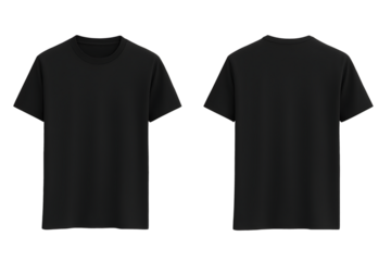 black t shirt