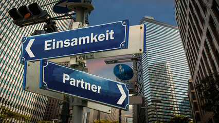 Signposts the direct way to partner versus loneliness