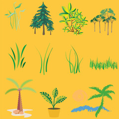 trees vector 