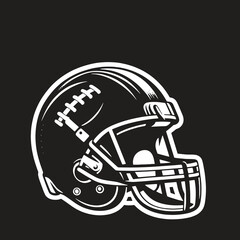 Fototapeta premium American Football Helmet