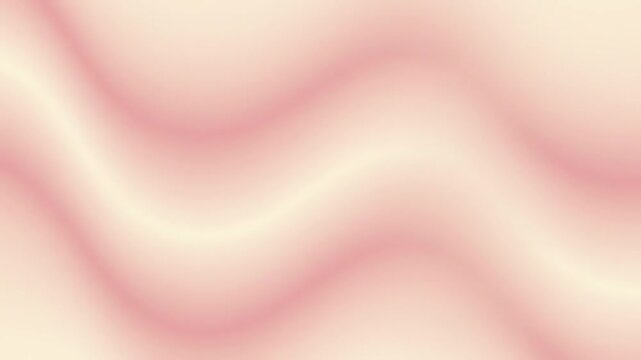 A wavy gradient background with soft pink and cream colors creates a gentle undulating pattern