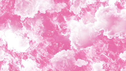Fototapeta premium Pink Cloudscape Abstract Background Texture AI art