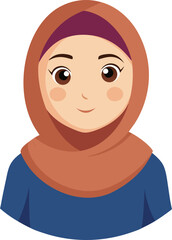 women who wear in a scarf, a Hijabi Women