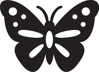 Butterfly Vector Illustration Isolated on White Background