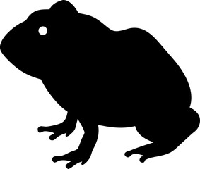 Fun wild cartoon animal vector illustration of a fat comic hippopotamus, rhino, frog, and crocodile character