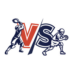 Versus Logo. VS Letters for Sports, Fights, Competitions, Battles, Matches, and Games VS or 
