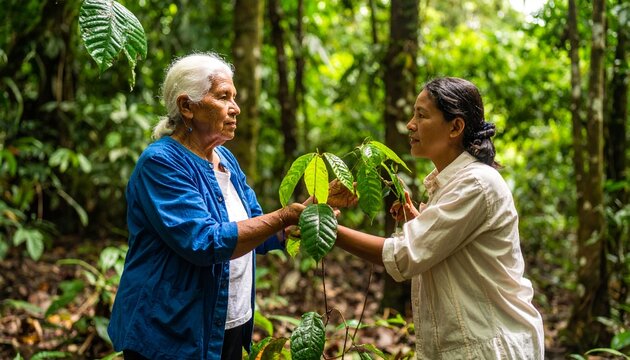 Indigenous Women Protecting Rainforest A Legacy of Conservation