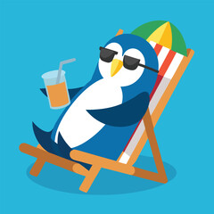 beach chair with umbrella