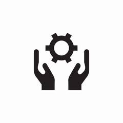 engineering care icon sign vector