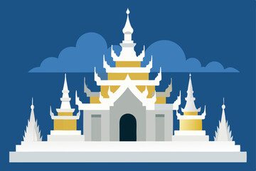 Obraz premium temple in thailand