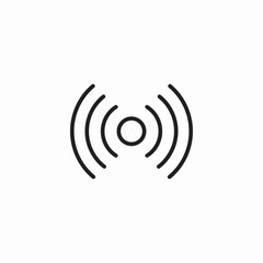 signal network icon sign vector