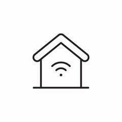 smar home icon sign vector