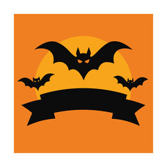 Halloween bats