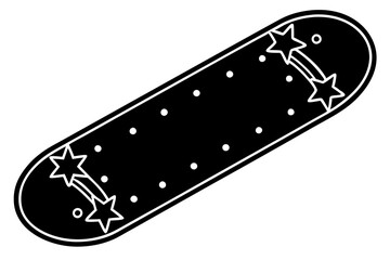 Skateboard Template Vector 