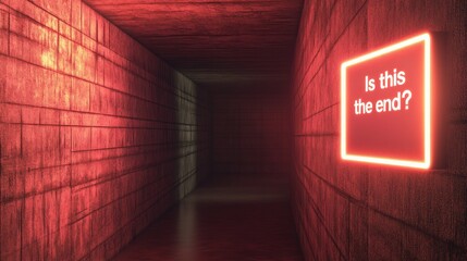 A surreal maze formed by dense, tangible shadows on a peach background. Conceptual image for fear, mystery, or psychology.