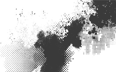 Overlay grunge texture . Distressed effect .Vector screen print texture, Grunge Splattered Vector Texture, Abstract background of grunge white, black , 