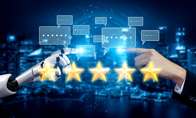 AI analyzes customer reviews with sentiment tools and virtual assistants to improve satisfaction,...