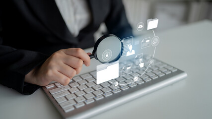 Document management system for secure file storage, organized access, and efficient digital...