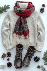 Cozy winter outfit