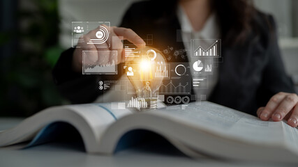 Data insights, charts, and analytics help visualize performance. Data drives strategy, analytics...