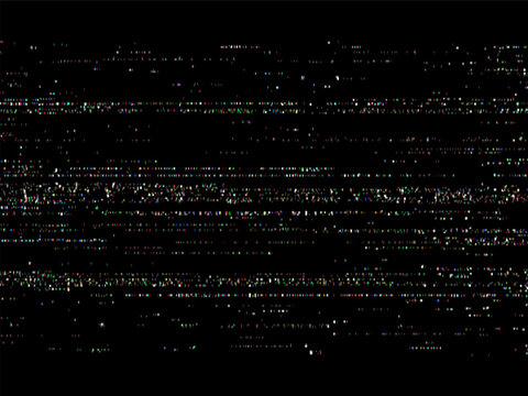 Digital noise and static screen with colorful pixels. Retro vhs video glitch effect. Abstract signal interference background.